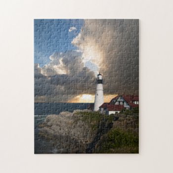 Nature's Lighthouse 11x14 Jigsaw Puzzle by TheGiftofSass at Zazzle