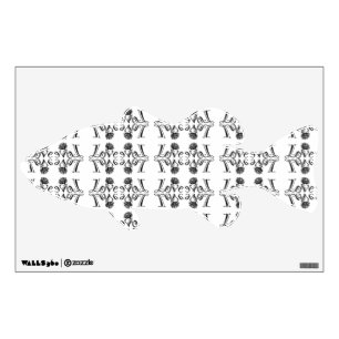 Nature's Love: Typography with a Blooming Rose Wall Decal