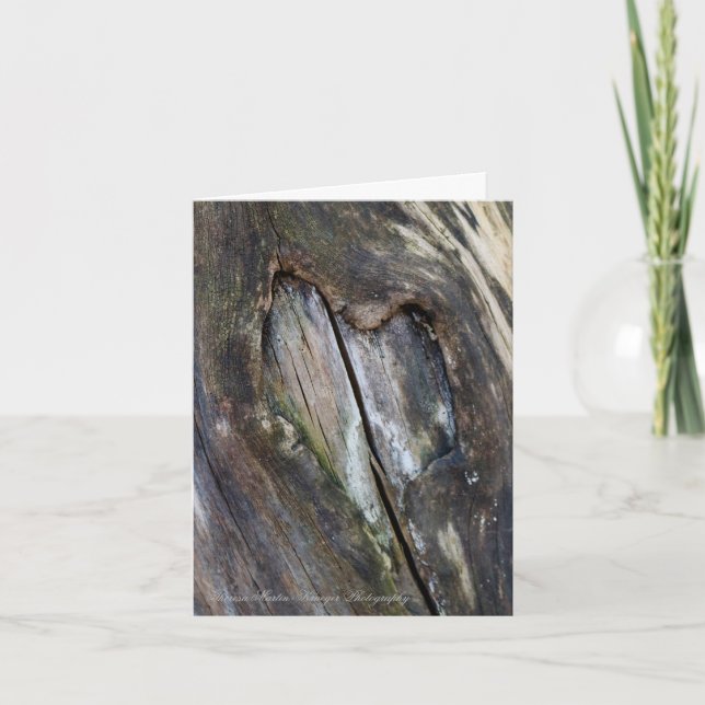 Nature's Mending Heart with John Muir Quote Thank You Card (Front)