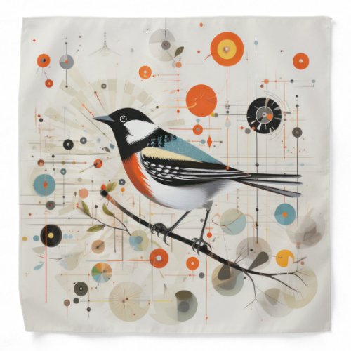 Natures Palette _ Birds and Flowers Desi Bandana