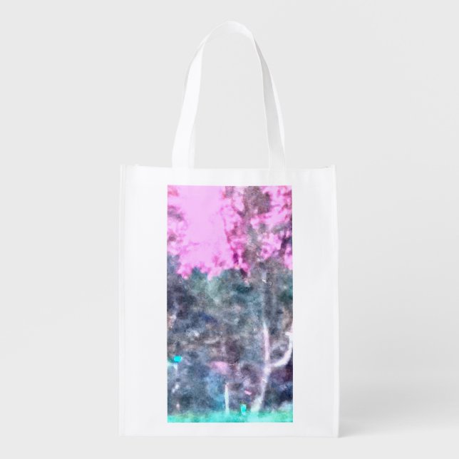 Nature's Palette Grocery Bag (Front)