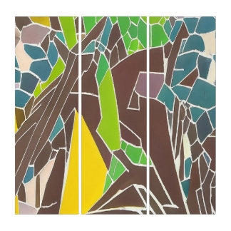 Nature's Palette, No. 0010 Triptych