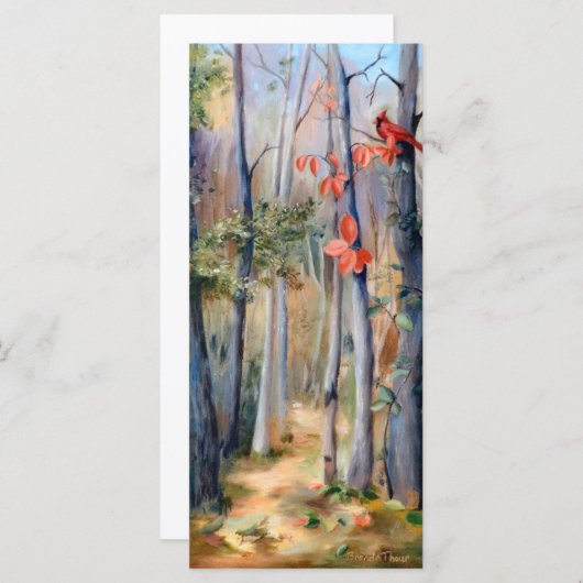 Natures Path Cardinal Bookmark (Front/Back)