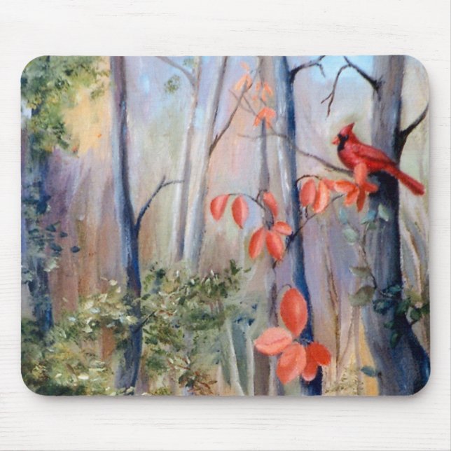 Natures Path Cardinal Mousepad (Front)