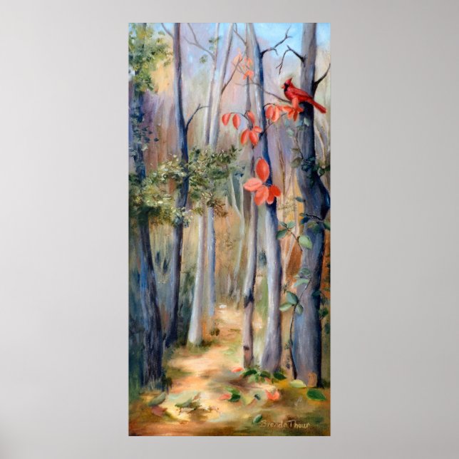 Natures Path Cardinal Poster (Front)