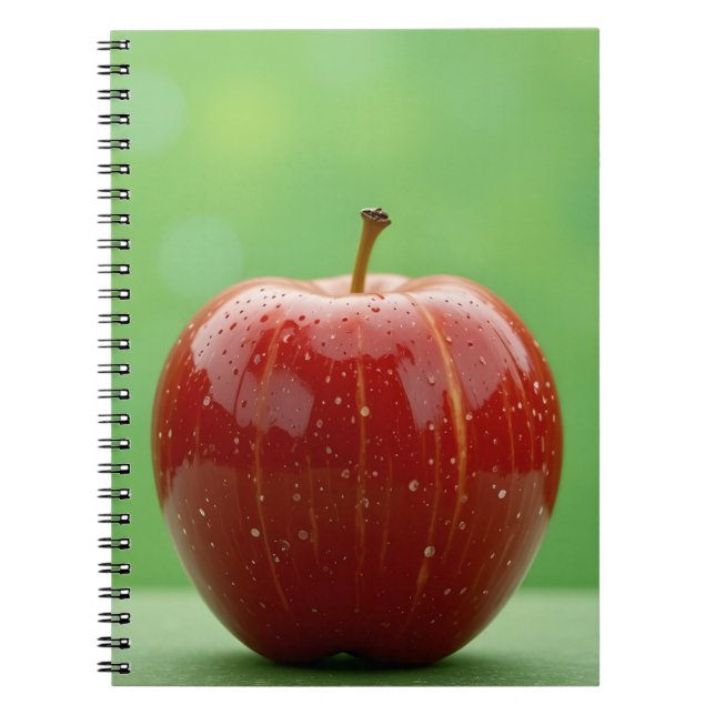 Nature's Perfect Red Notebook (Front)
