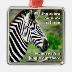 Nature's Referee Metal Ornament