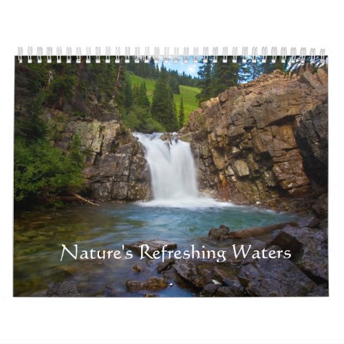 Natures Refreshing Waters Calendar
