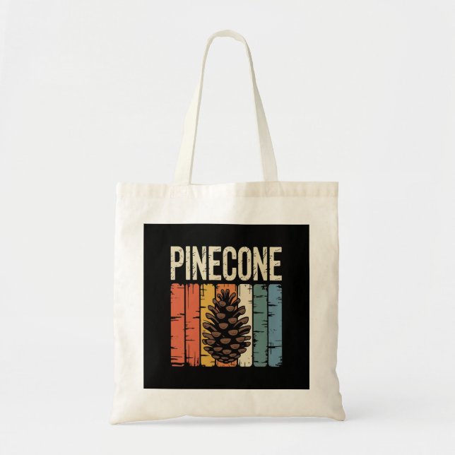 Natures Seed Pinecone Forest Core Tote Bag (Front)