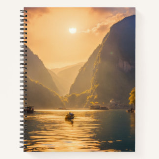 Nature's Serenity: Nature View Printed Notebook