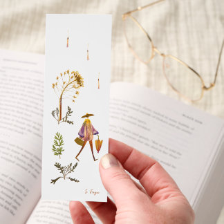 Nature's Silhouette | Pressed Flower Artwork Bookmarks