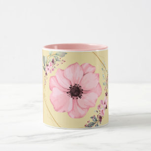 Nature's Spring, Sakura Floral Graphic Art Mug