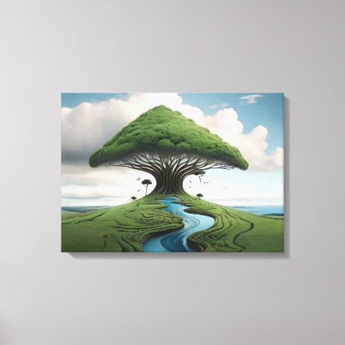 Natures surreal Art Canvas Print