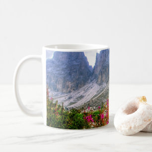 Nature's Symphony: Mountain Landscape Coffee Mug