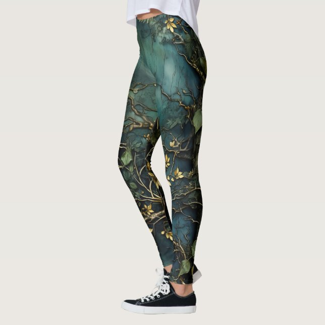 Nature's Tapestry Leggings (Left)