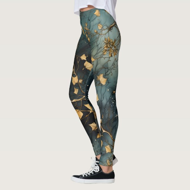Nature's Tapestry Leggings (Left)