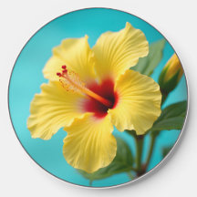 Nature's Treasure: Yellow Hibiscus Harmony