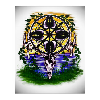 Natures Wheel of Echoes Acrylic Print