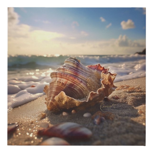 Nature's Whispers Faux Canvas Print (Front)