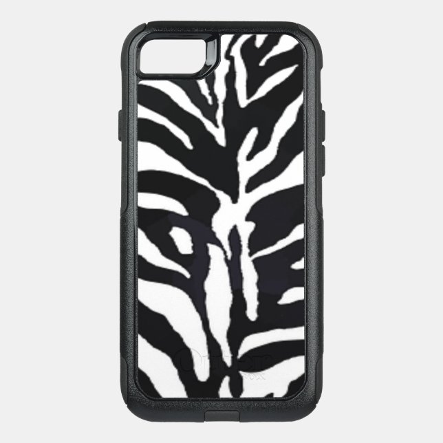 Natures Wild Animal ZEBRA Print Otterbox iPhone Case (Back)