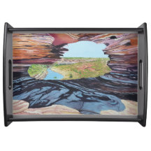 Nature's window serving try