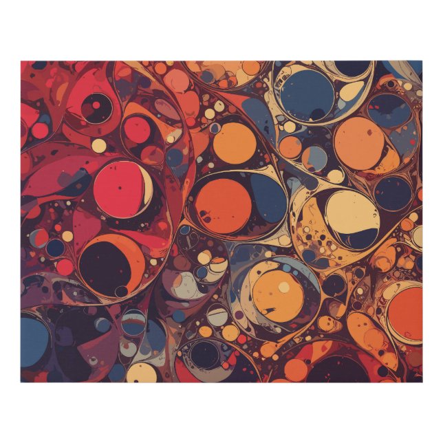 Nature's Wonder In Progress - A Biological Even Faux Canvas Print (Front)