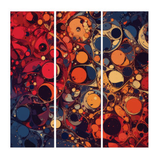 Nature's Wonder In Progress Triptych