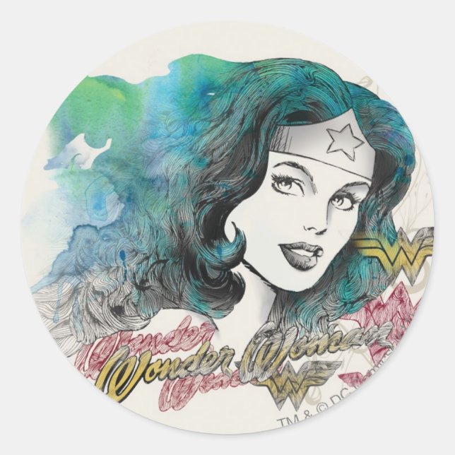 Naturess Design 7 Classic Round Sticker (Front)