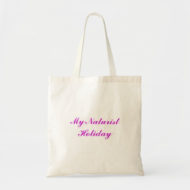 Naturist Holiday Bag (Front)