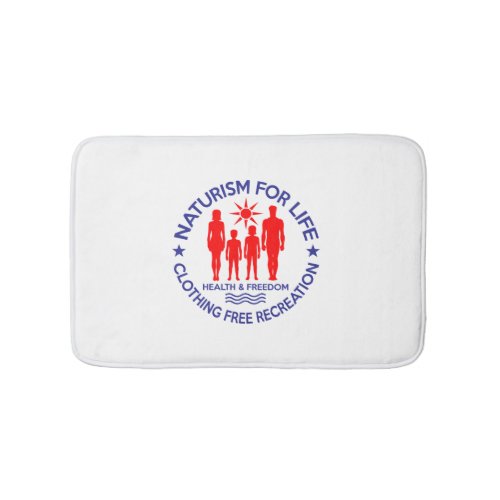 Naturist _ Naturism For Life Bath Mat