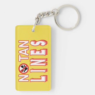 Naturist/Nudist - No Tan Lines Keychain