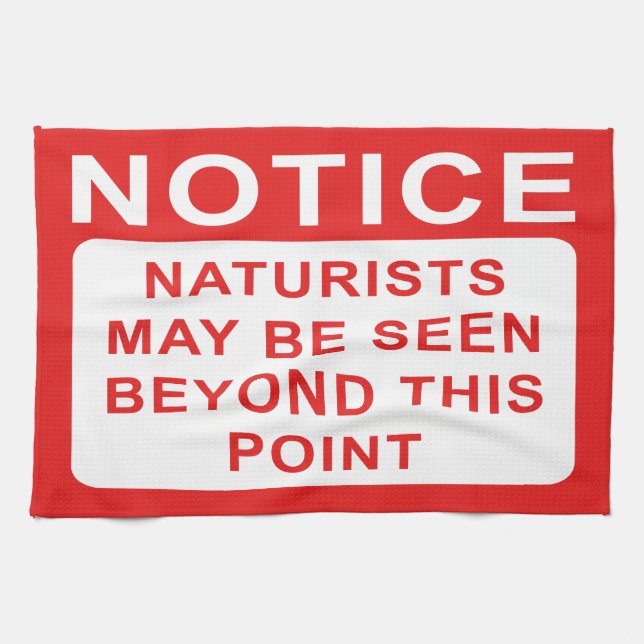 Naturist Towel (Horizontal)