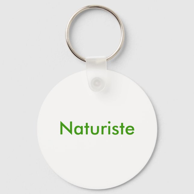 Naturiste Keychain (Front)