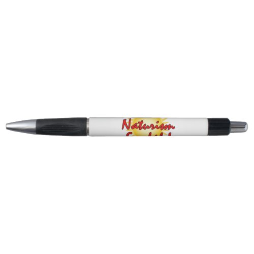 Naturists Naturism for Life Pen