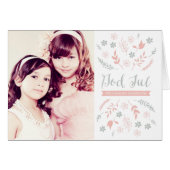 Naturlig jul hälsning (Front Horizontal)