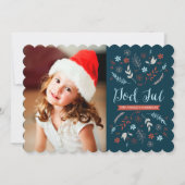 Naturlig jul hälsning (Front)