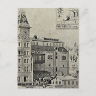 Naugatuck Val Brewery Postcard