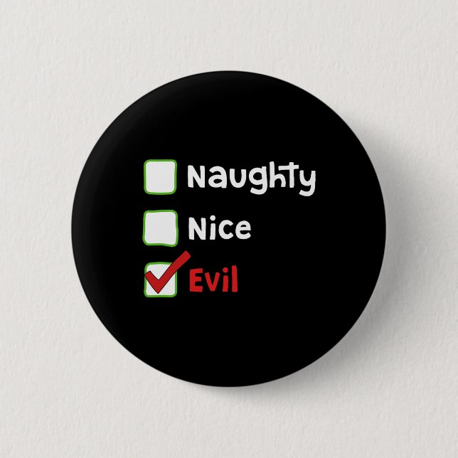 Naughty6  button (Front)