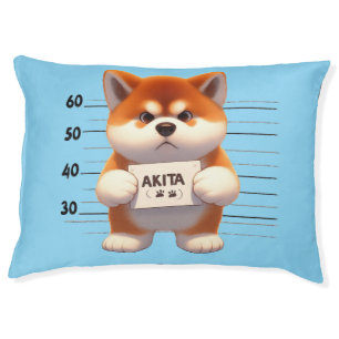 Naughty Akita Pet Bed