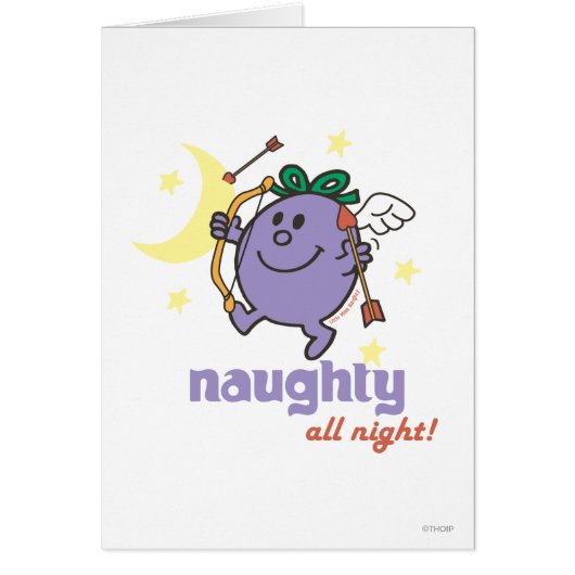 Naughty All Night! Cards (Front)
