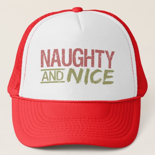 Naughty AND Nice hat _ choose color