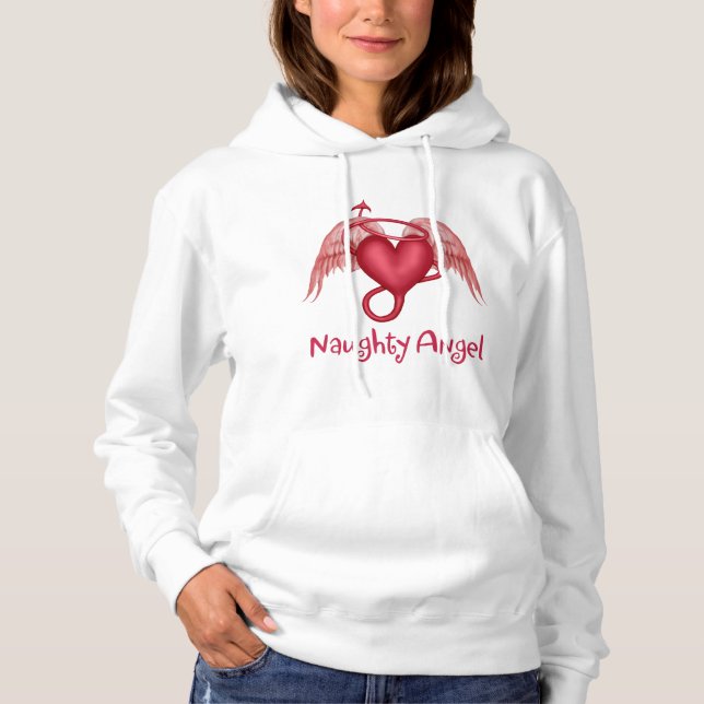 Naughty Angel Hoodie (Front)
