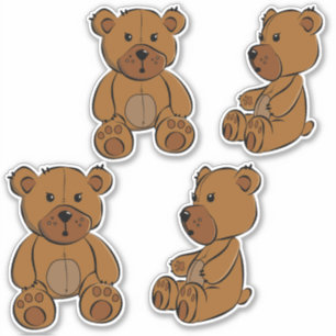 Naughty Bear Sticker