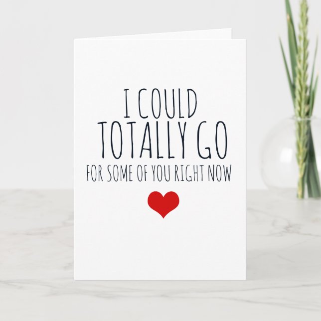 naughty Birthday Card for boyfriend husband (Front)
