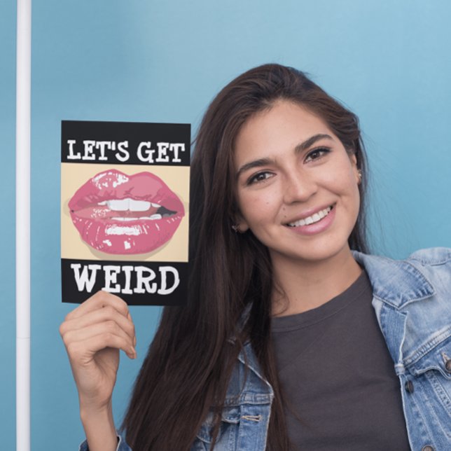 NAUGHTY BIRTHDAY CARD FOR HIM, LET'S GET WEIRD (Creator Uploaded)