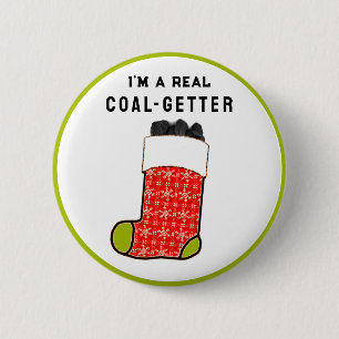 Naughty Boy Pinback Button