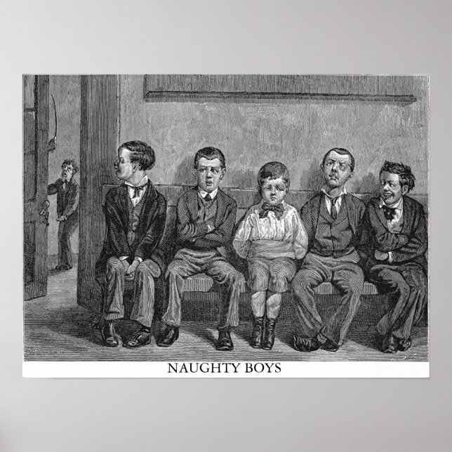Naughty Boys Poster (Front)