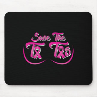 Naughty Breast Cancer For Women And Men  Mouse Pad