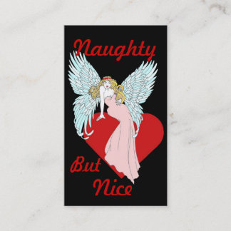 Naughty But Nice business card