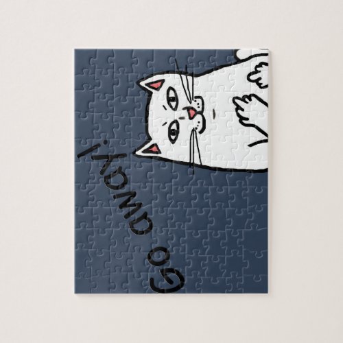 Naughty Cat Jigsaw Puzzle